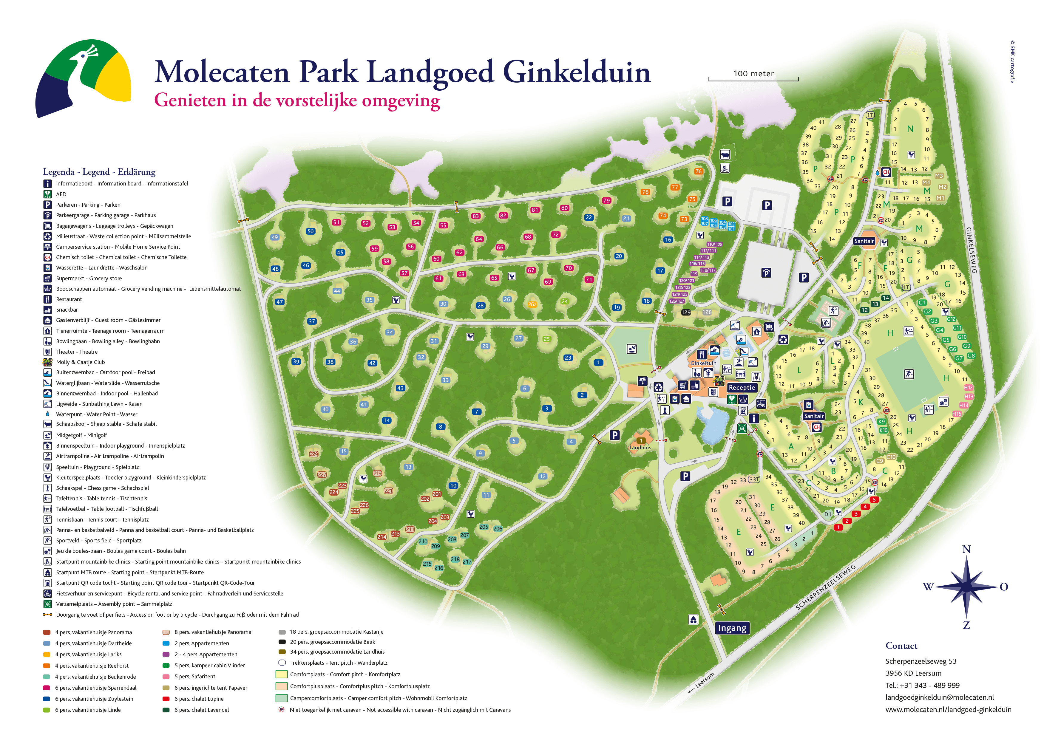 Molecaten Park Landgoed Ginkelduin accommodation.parkmap.alttext