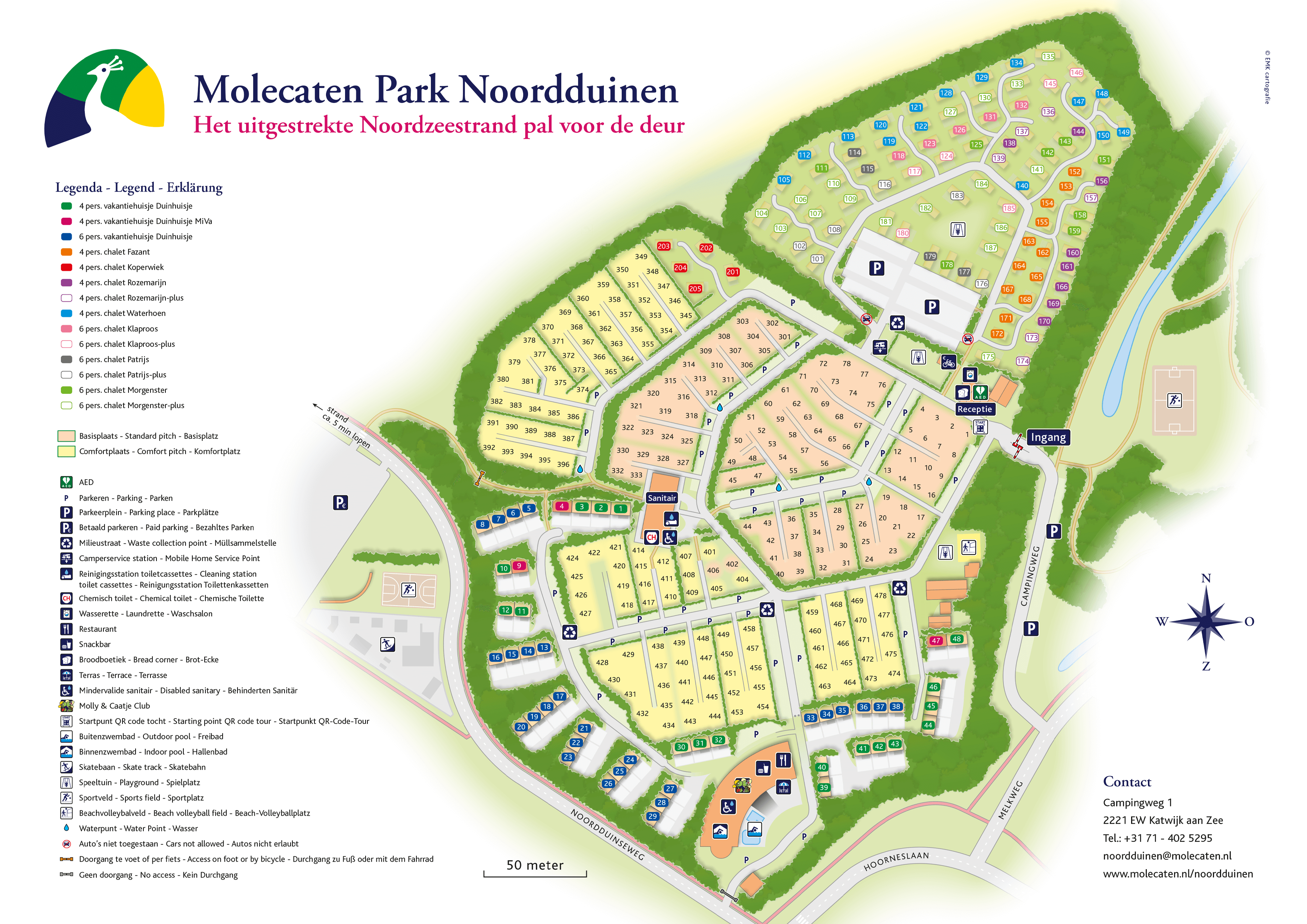 Molecaten Park Noordduinen accommodation.parkmap.alttext